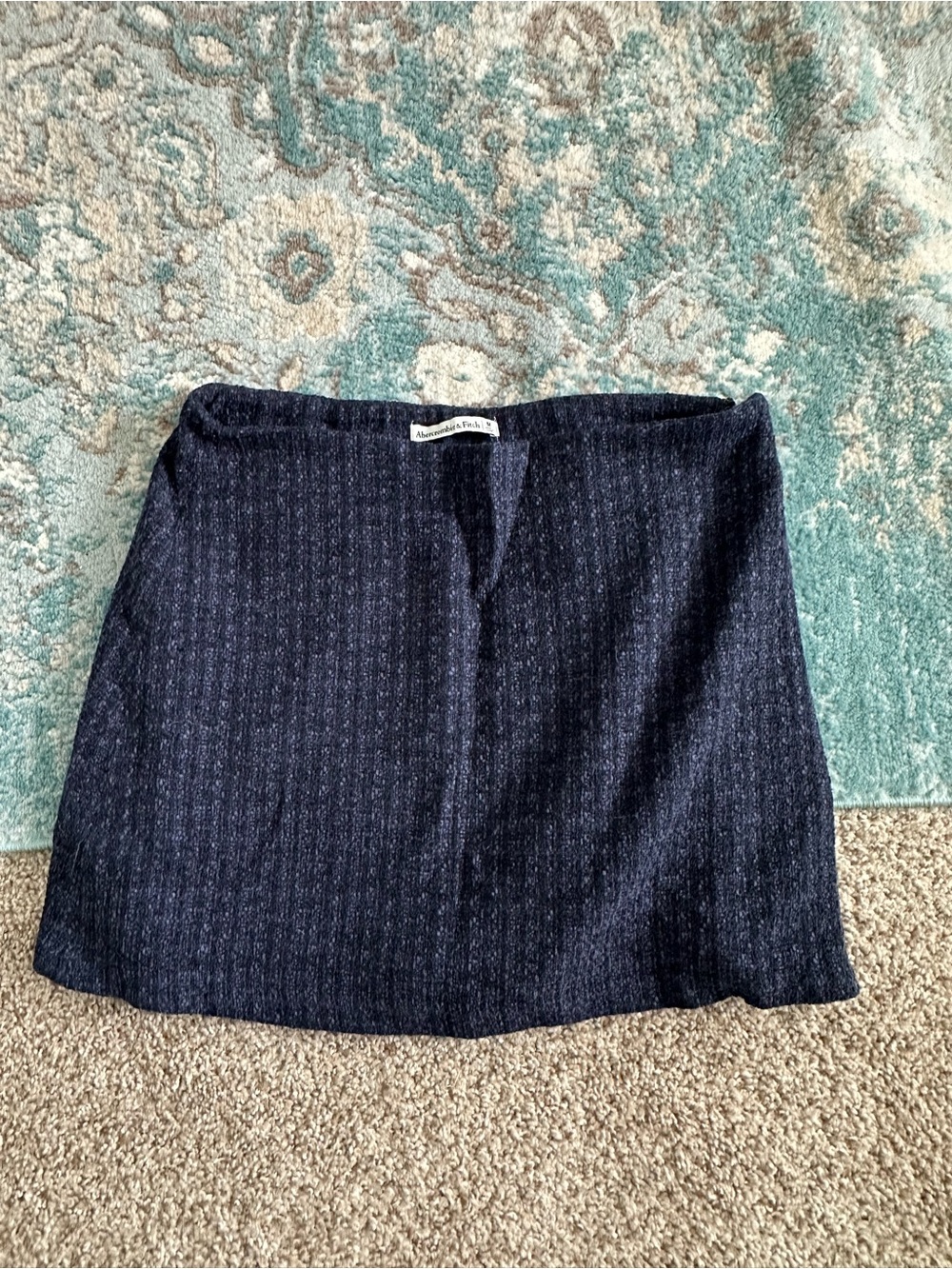 Classic Navy tweed Mini Skort